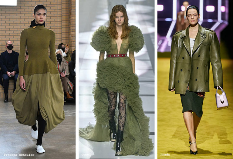 Fall/Winter 2022-2023 Color Trends: Fall 2022 Runway Colors