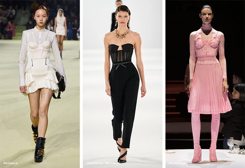 Fall/Winter 2022-2023 Fashion Trends: Bustier Tops