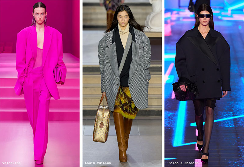 Fall/Winter 2022-2023 Fashion Trends: Oversized Blazers