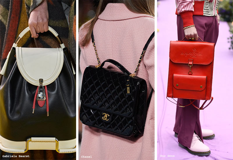 Fall/Winter 2022-2023 Handbag Trends: Backpacks