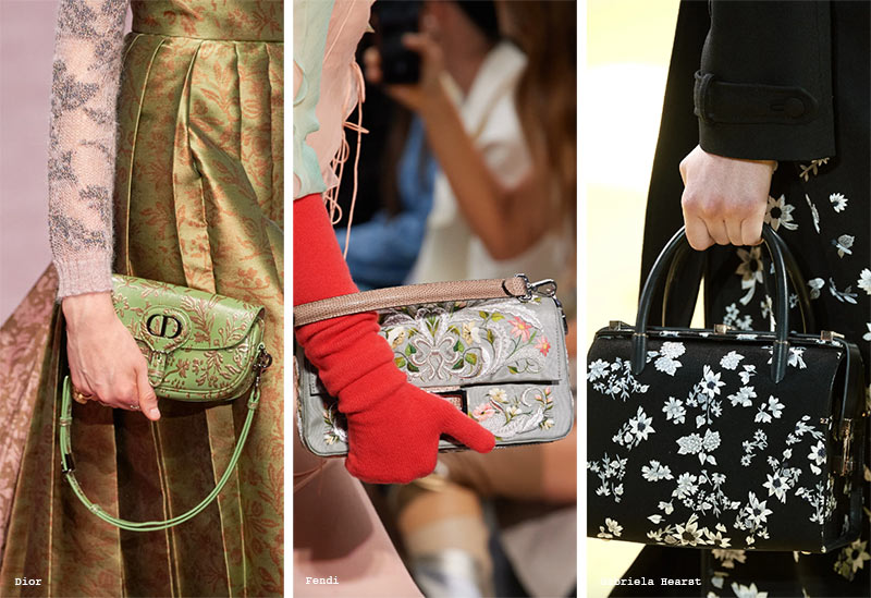Fall/Winter 2022-2023 Handbag Trends: Floral Printed Bags