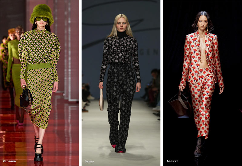 Fall/Winter 2022-2023 Print Trends: 1960s Patterns
