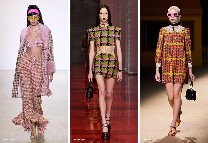 Fall/Winter 2022-2023 Print Trends: Houndstooth Patterns