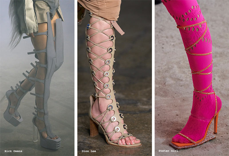 Fall/Winter 2022-2023 Shoe Trends: Gladiator Sandals & Boots