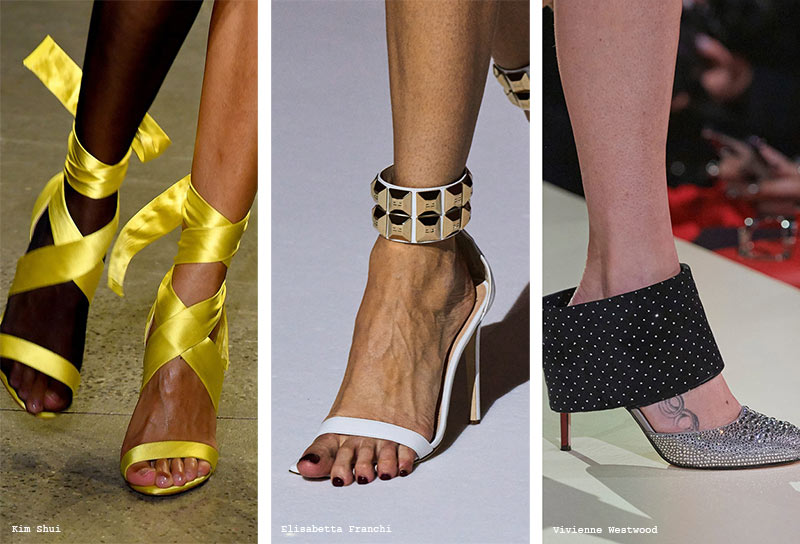 Fall/Winter 2022-2023 Shoe Trends: Shoes with Ankle Embellishments