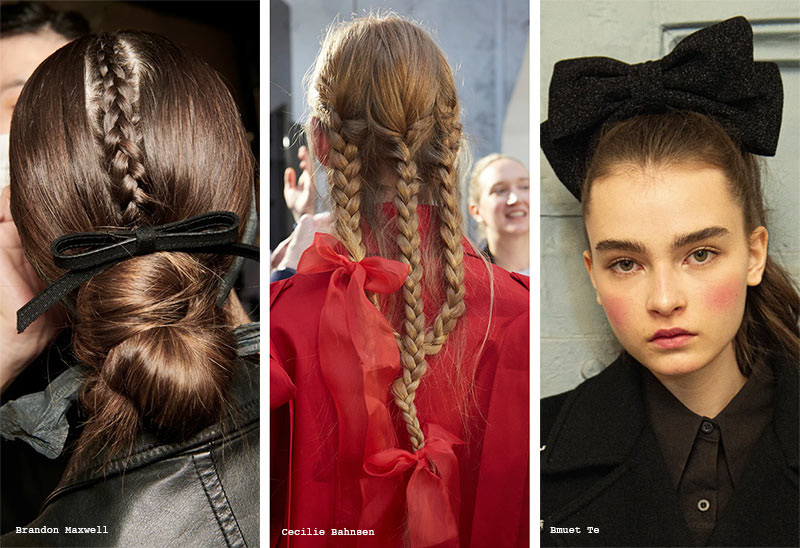 Fall/Winter 2022-2023 Hair Accessory Trends: Hair Bows