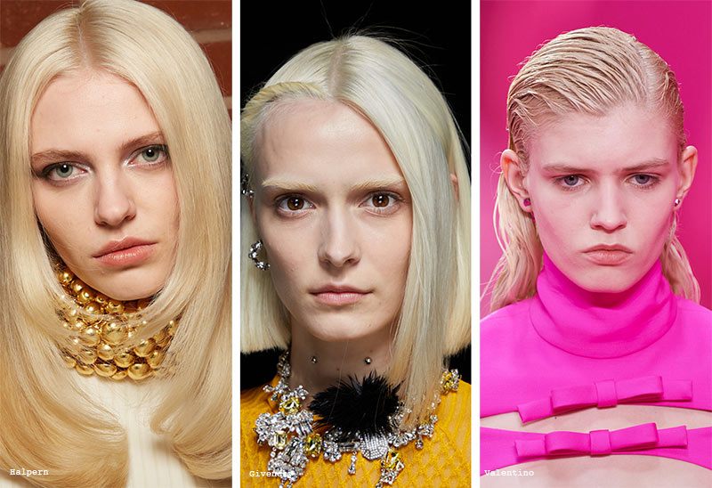 Fall/Winter 2022-2023 Hairstyle Trends: Platinum Blonde Hair Colors