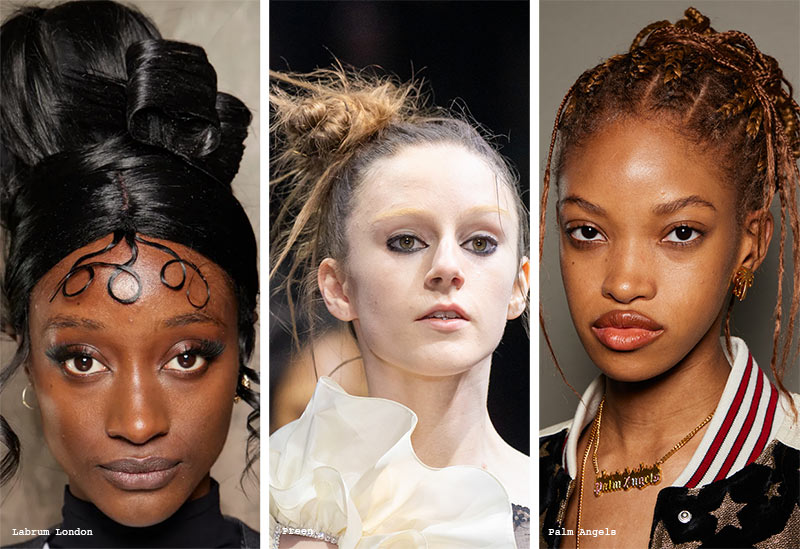 Fall/Winter 2022-2023 Hairstyle Trends: Top Knots