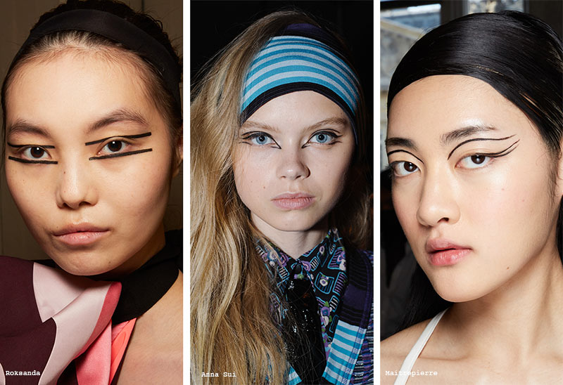 Fall/Winter 2022-2023 Makeup Trends: Graphic Liner