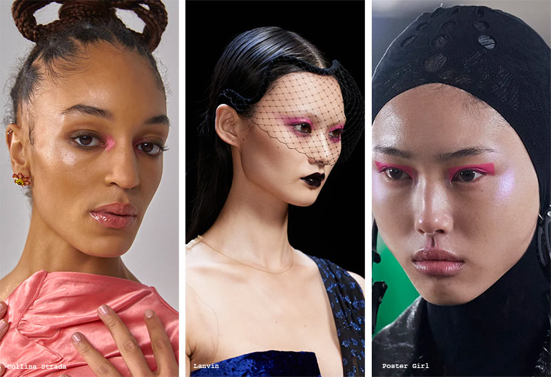 Fall/Winter 2022-2023 Makeup Trends: Pink Eyeshadow