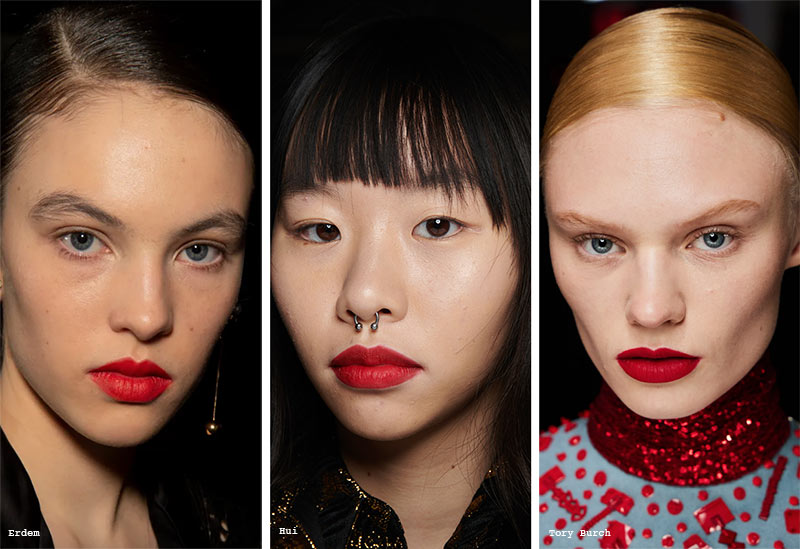 Fall/Winter 2022-2023 Makeup Trends: Red Lipstick