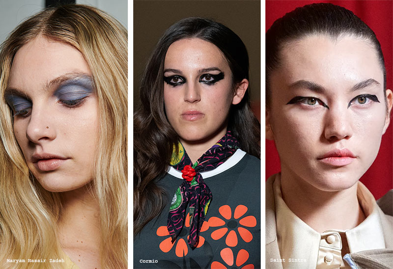 Fall/Winter 2022-2023 Makeup Trends: Smudged Eyeshadow
