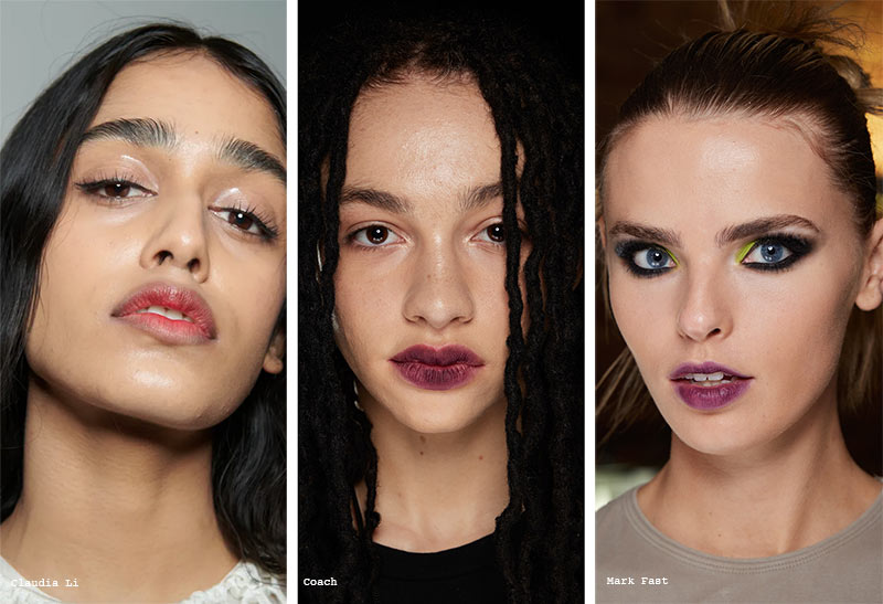 Fall/Winter 2022-2023 Makeup Trends: Smudged Lip Stain