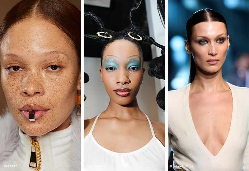 Fall/Winter 2022-2023 Makeup Trends: Thin Eyebrows 