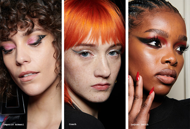Fall/Winter 2022-2023 Makeup Trends: Winged Eyeliner