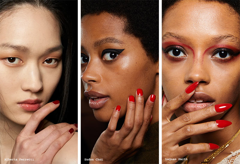 Fall/Winter 2022-2023 Nail Trends: Ruby Red Nails