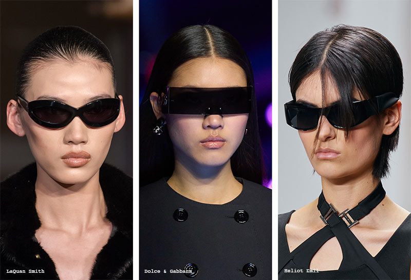 Fall/Winter 2022-2023 Sunglasses Trends: Black Sunglasses