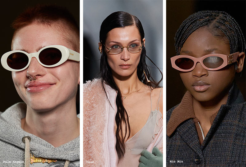 Fall/Winter 2022-2023 Sunglasses Trends: Oval Sunglasses