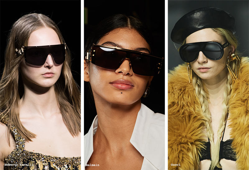 Fall/Winter 2022-2023 Sunglasses Trends: Shield Sunglasses