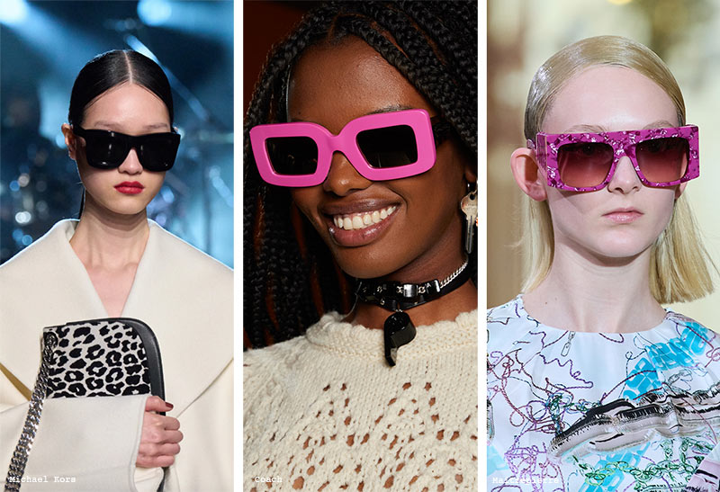Fall/Winter 2022-2023 Sunglasses Trends: Square Sunglasses