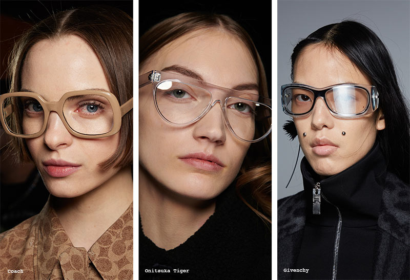Fall/Winter 2022-2023 Sunglasses Trends: Sunglasses with Clear Lenses