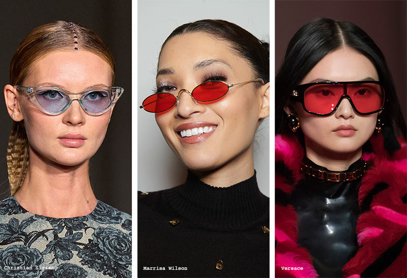 Fall/Winter 2022-2023 Sunglasses Trends: Sunglasses with Colorful Lenses