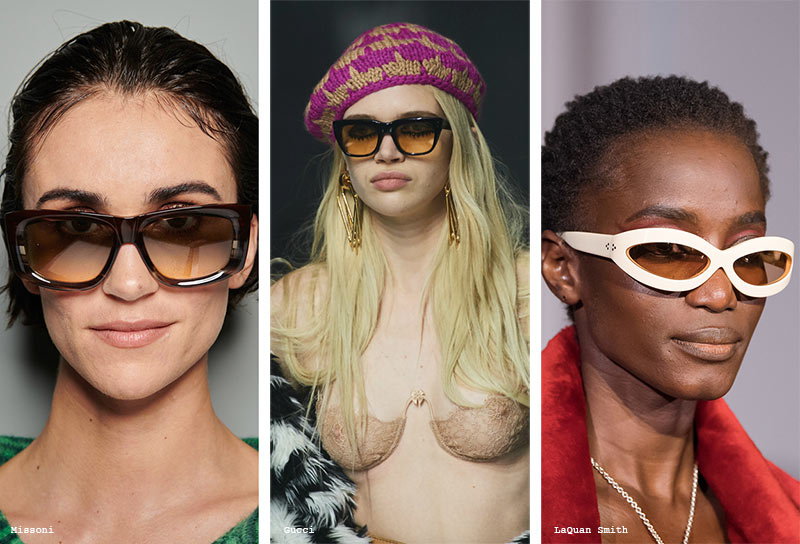 Fall/Winter 2022-2023 Sunglasses Trends: Sunglasses with Yellow Lenses