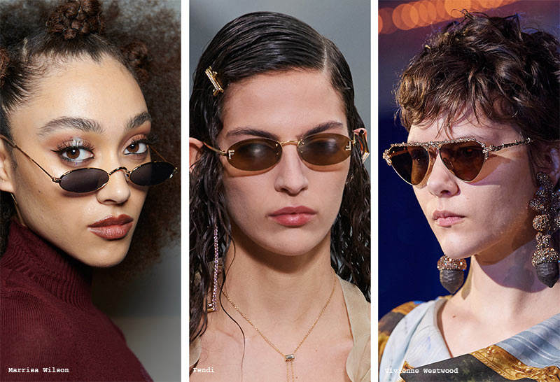 Fall/Winter 2022-2023 Sunglasses Trends: Tiny Sunglasses