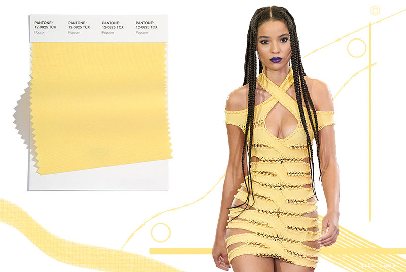 Spring/Summer 2022 Pantone Colors Trends: Popcorn
