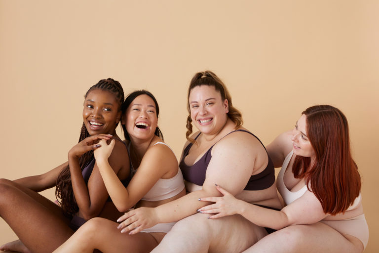 group of real women empowerment body positivity