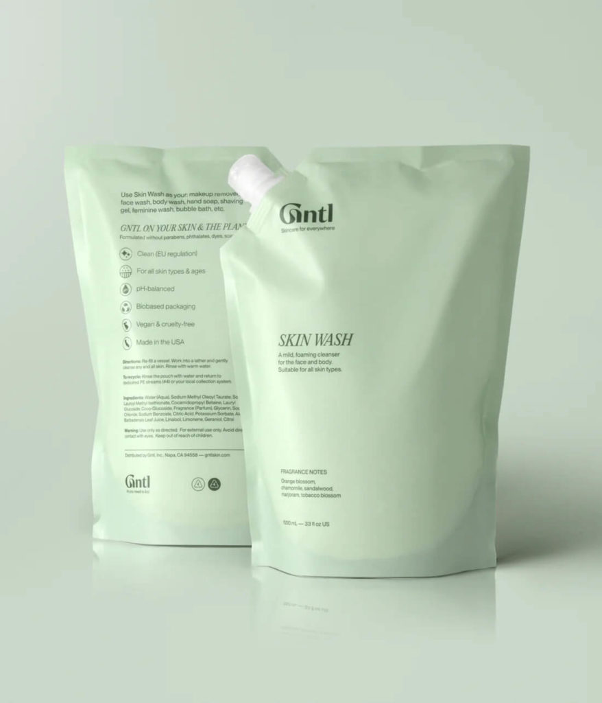 product picture of gntl skin wash