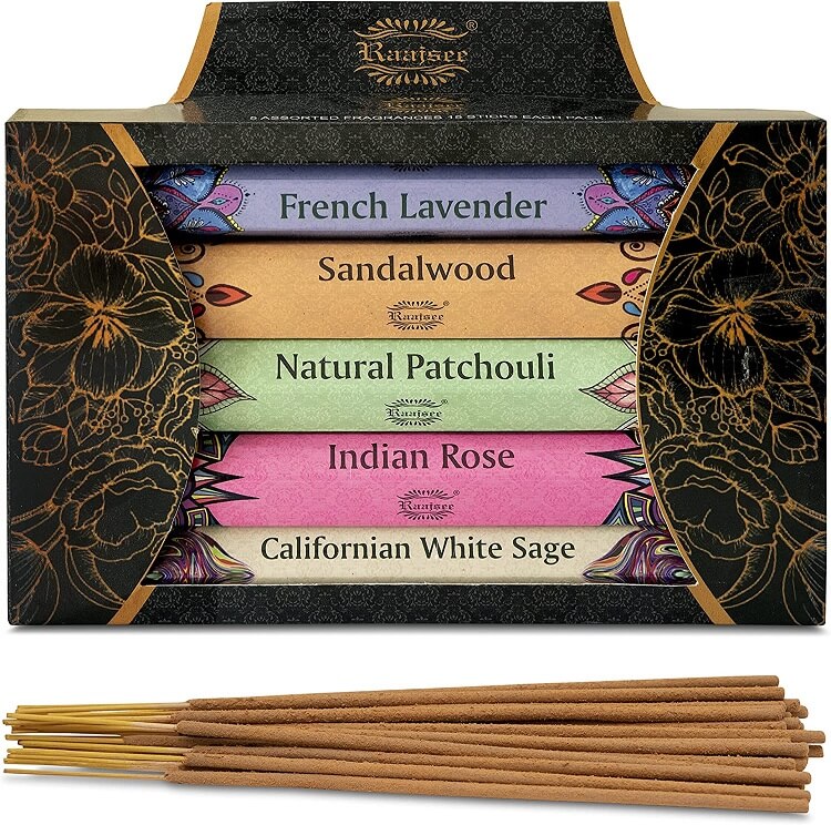 5 pack of Raajsee Incense Sticks
